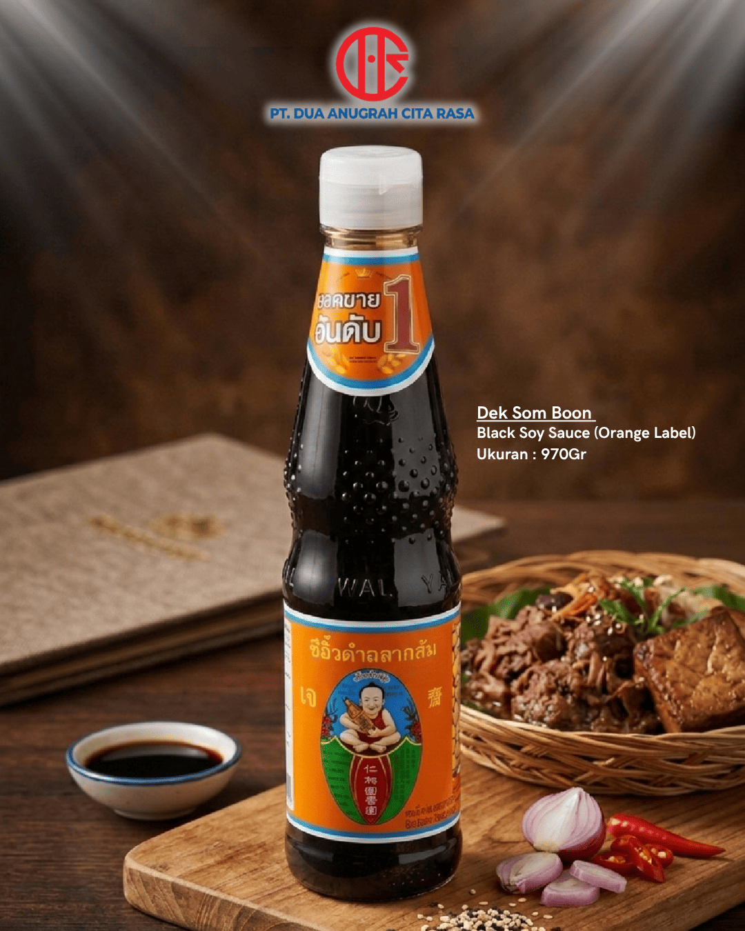 Black Soy Sauce (Orange Label) 970ml